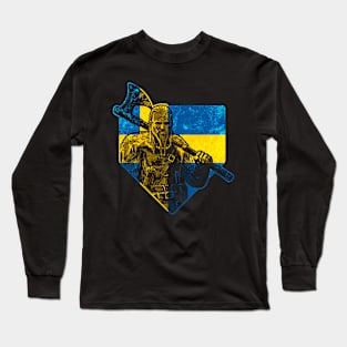 Swedish Viking Warrior Long Sleeve T-Shirt